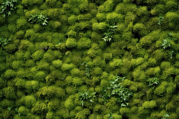 Zdjęcie las drzew z zielonym tłem