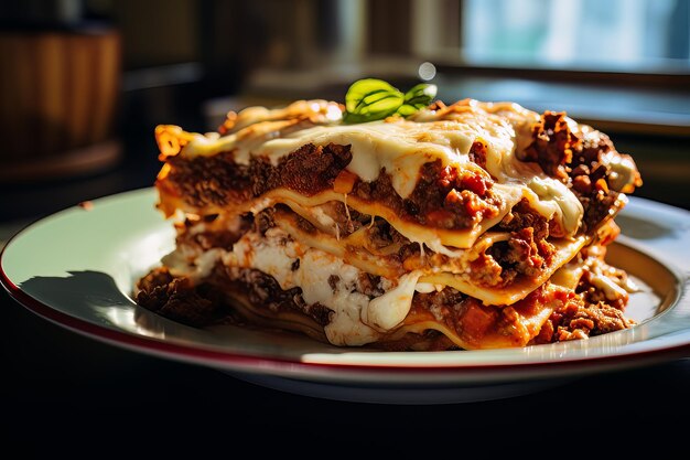 Lasagne prosto z piekarnika