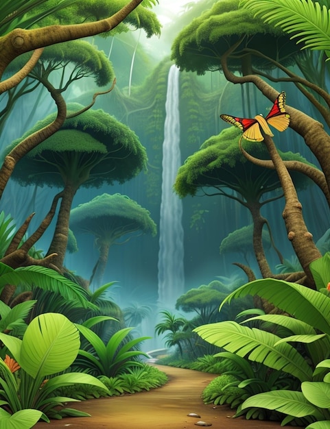 Lasy deszczowe dziwią się różnorodnością biologiczną tropikalnych dżungli