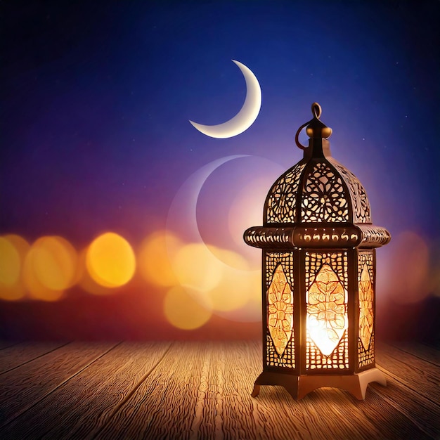 Latarnia i Księżyc Ramadanu