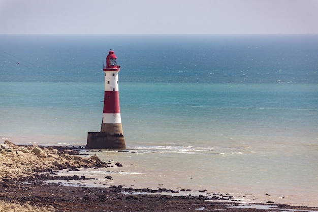 Latarnia morska w Beachy Head w Sussex 11 maja 2011 r.