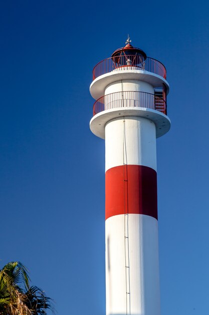 Latarnia morska w Rota, Cadiz, Hiszpania