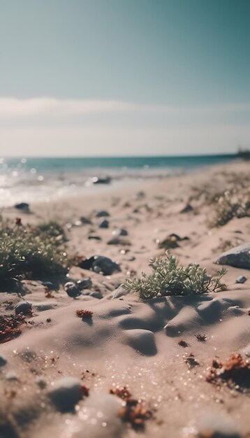 Zdjęcie lato na plaży