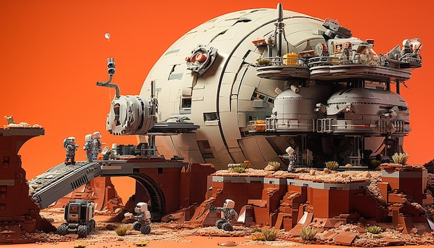 LEGO Mars Zagraj z futurystyczną eksploracją kosmosu