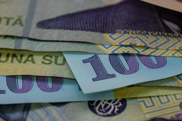 LEI pieniądz rumuński RON Leu Pieniądz waluta europejska