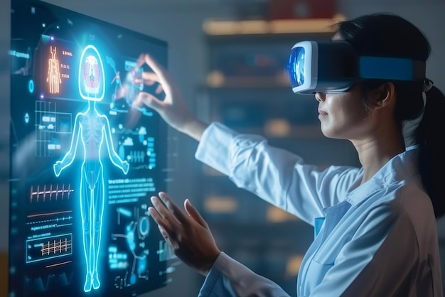 Lekarze wykorzystują hologramową technologię sztucznej inteligencji do diagnozowania i zwiększania dokładności leczenia pacjentów