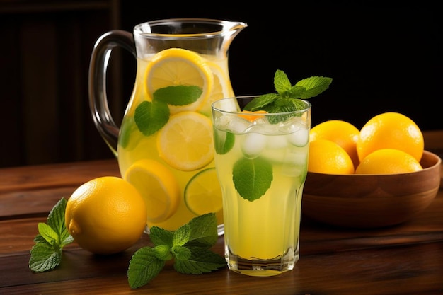 Lemon Magic Odświeżający wybuch cytrusów Najlepsza fotografia obrazu cytrusowej