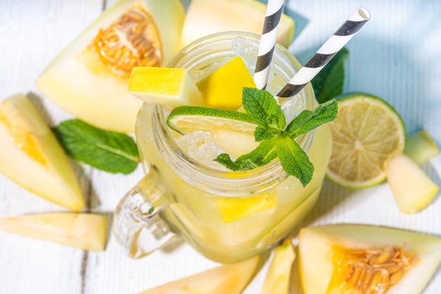 Lemoniada melonowa lub mojito