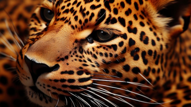 Leopard Jaguar Print Seamless Pattern Textured Background Image Desktop Wallpaper Backgrounds HD
