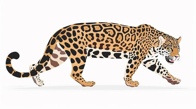 Leopard odizolowany