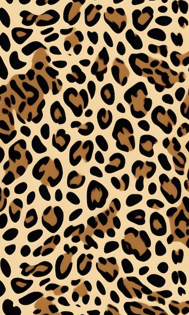Leopard Print Kolory Wzór Drukowanie zwierzęce Kolorowy styl wektorowy Tło Projekt graficzny
