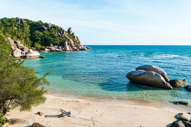 Letnia Tropikalna Plaża I Sceneria Morska