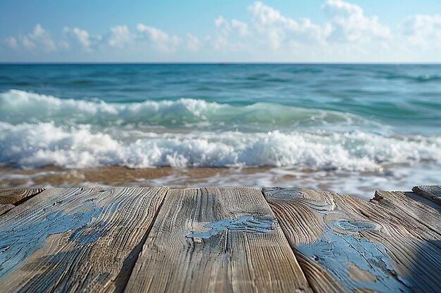 Zdjęcie letnie akcesoria na tle spokojnej plaży