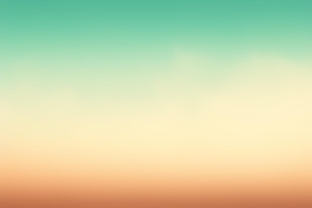 Zdjęcie letnie tło gradientowe z gładkim wielobarwnym pastelowym stylem retro