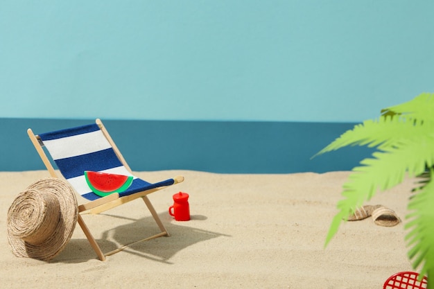 Letnie wibracje wakacje i relaks w letniej przestrzeni na tekst