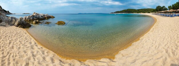 Letnie Wybrzeże Morskie Sithonia Grecja