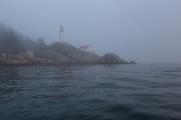 Lighthouse Park w Horseshoe Bay West Vancouver Kolumbia Brytyjska Kanada