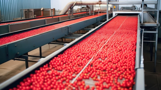 Linia do produkcji soków pomidorowych Maszyny Generacyjna AI