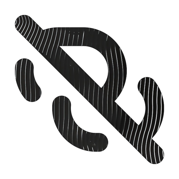 linka pozioma slash ikona czarno-białe linie tekstura