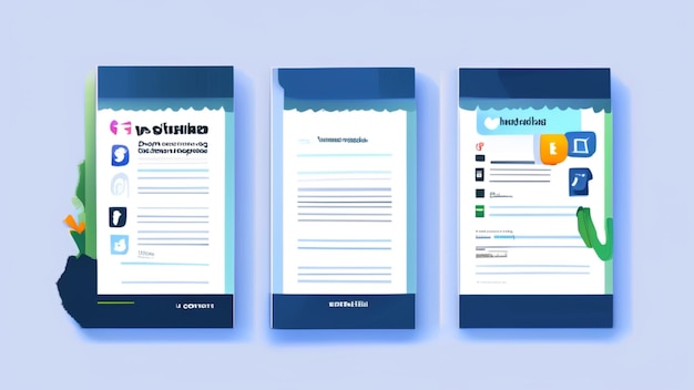 LinkedIn responsive post templates Social media blogpost frame X like share repost comment Bla