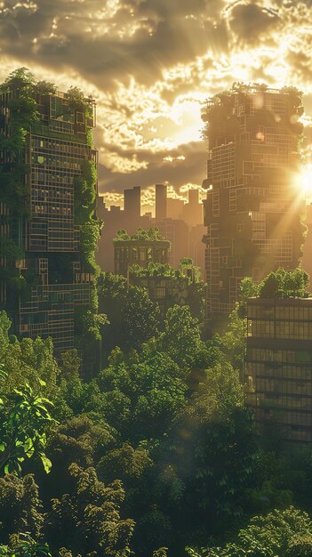 Zdjęcie liście eco metropolis