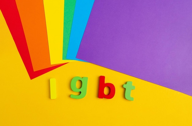 Listy miłosne LGBT na fladze LGBT lesbijki geje biseksualne transpłciowe prawa człowieka i tolerancja