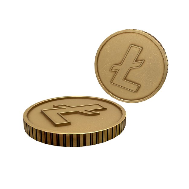 Zdjęcie litecoin najlepsza inwestycja i niezależność finansowa ikona kryptowaluty dobra okazja do stałych zarobków