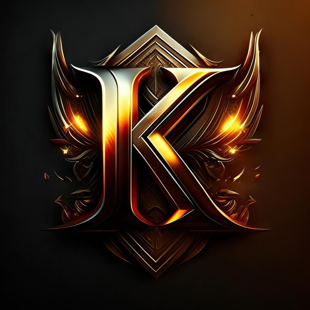 Zdjęcie litera k logo