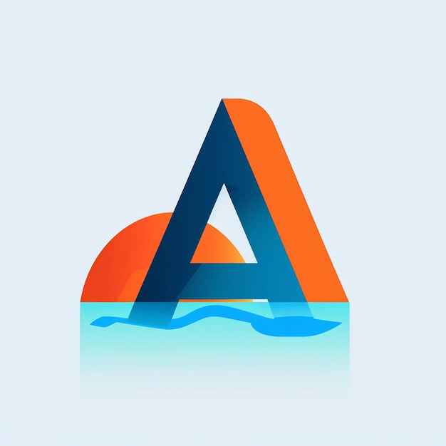 Zdjęcie literę monogramową projekt logo