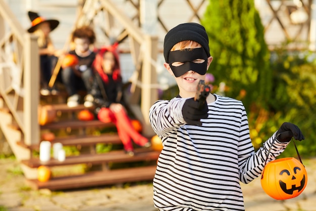 Zdjęcie little rabuś na haloween