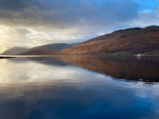 Loch Linnhe niedaleko fortu William Szkocja