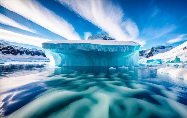 Lodowce w lagunie lodowcowej