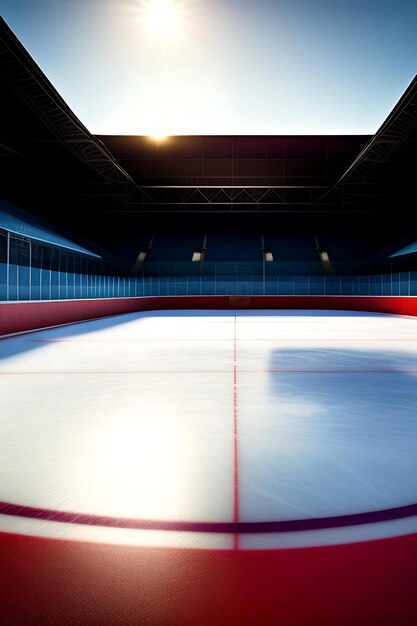 Zdjęcie lodowisko hokejowe