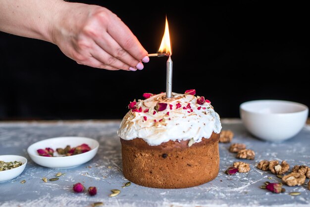 Zdjęcie lody na ciastku