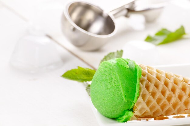 Lody pistacjowe