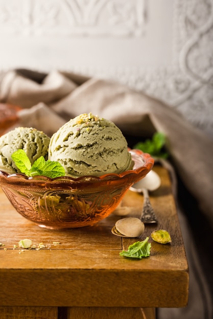 Lody Pistacjowe