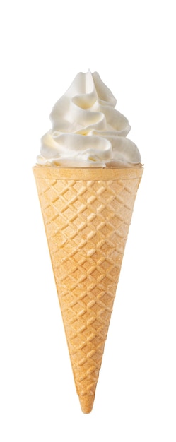 Lody z rożkiem
