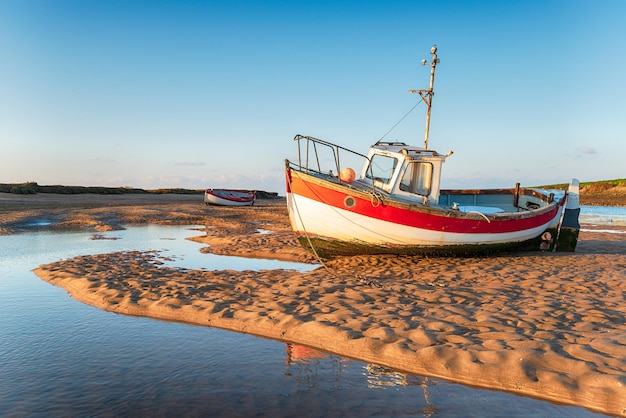 Łodzie rybackie w Burnham Overy Staithe