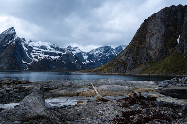 Lofoty, Norwegia, Z Grzbietu Reinebringen