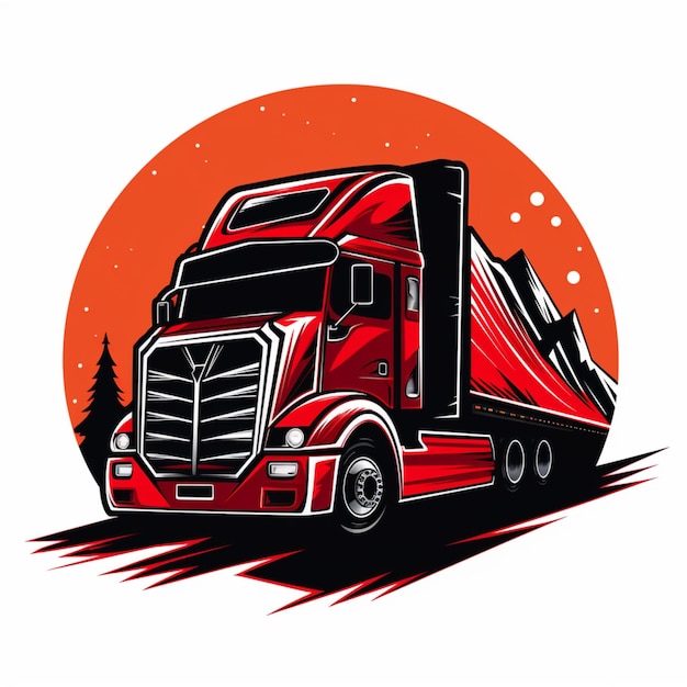 Zdjęcie logo ciężarówki