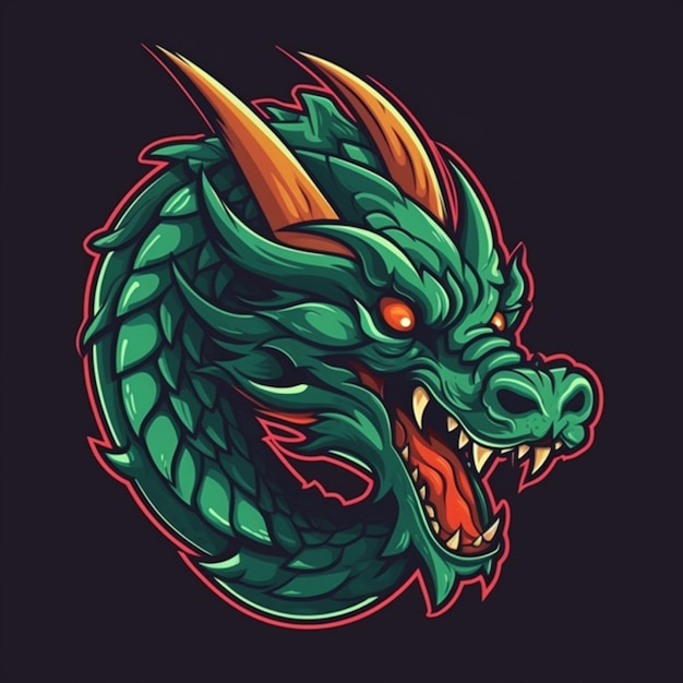 Logo Dragon maskotki