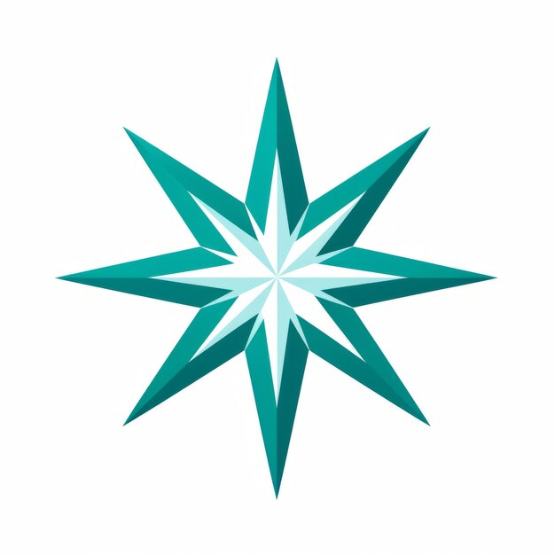 logo gwiazdy z zieloną gwiazdą pośrodku