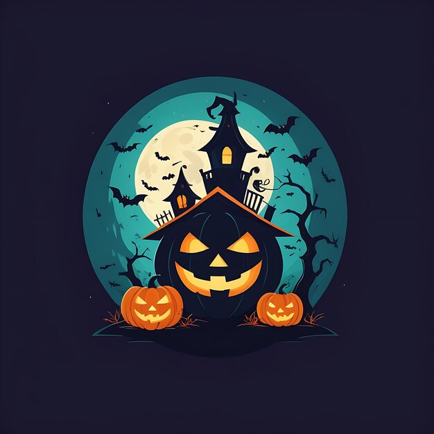 Zdjęcie logo halloween