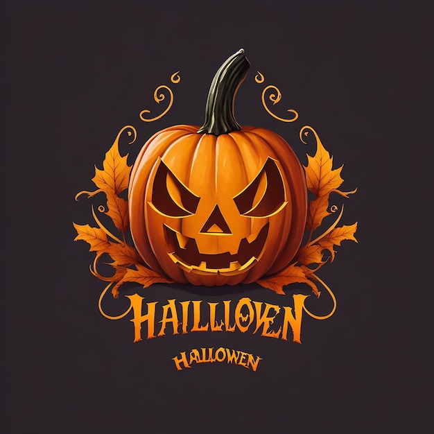 Logo koszulki Halloween