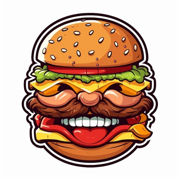 Logo kreskówki Burger 14