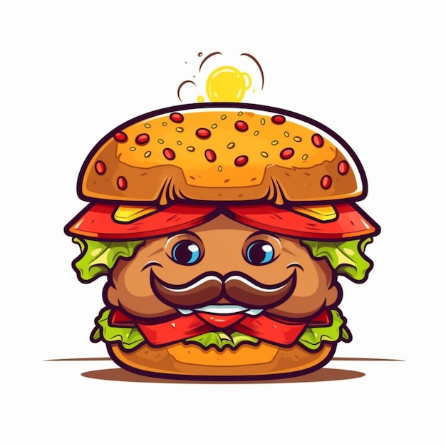 Logo kreskówki Burger 5