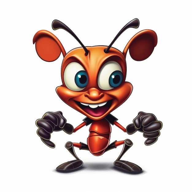 Logo kreskówki mrówki 11