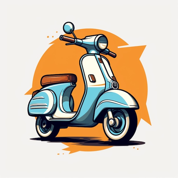 Logo Kreskówki Vespa