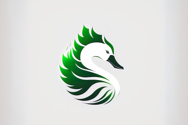 Logo liścia kaczki