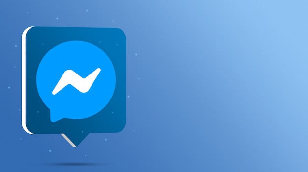 Logo Messenger Na 3d Dymek